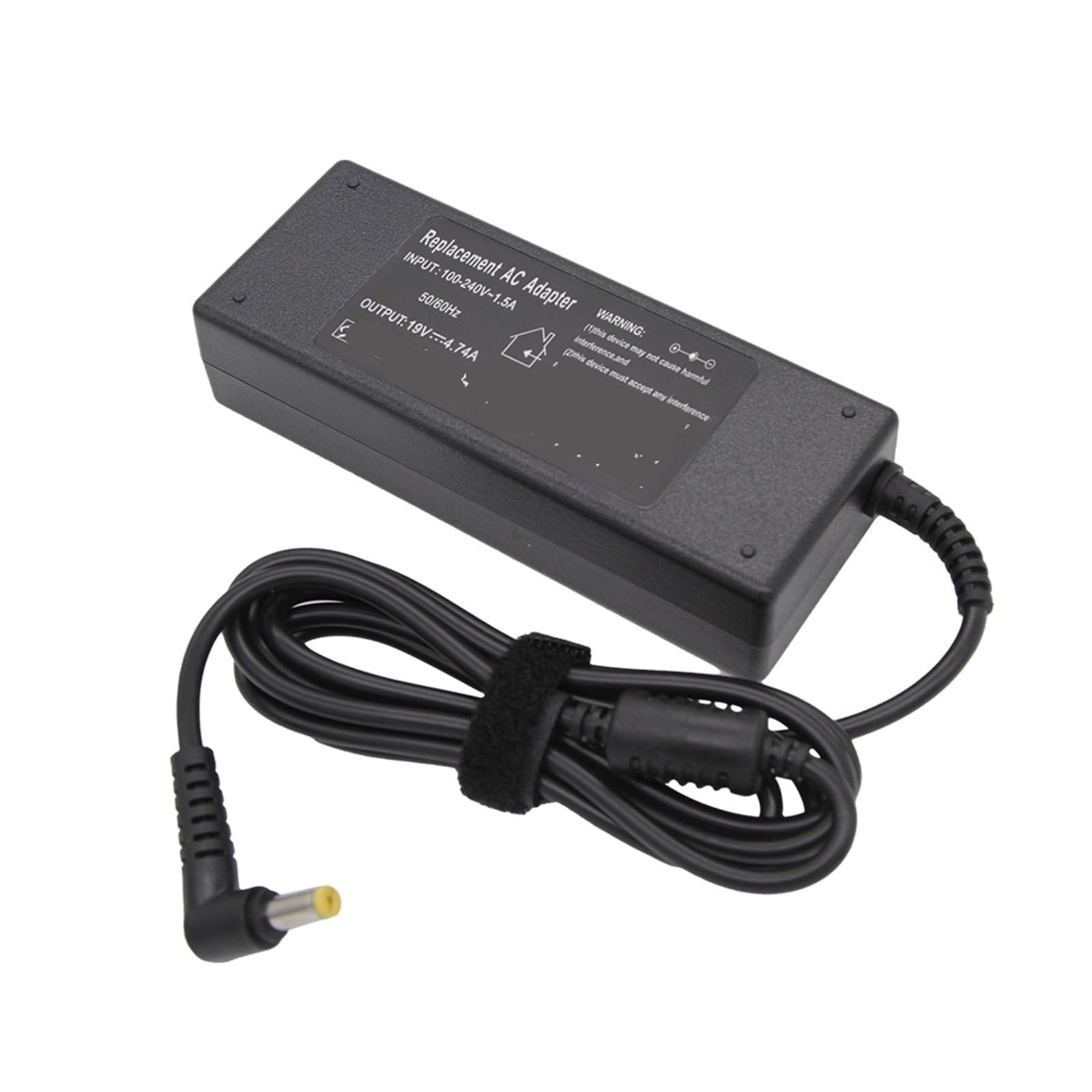 Chargeur ordinateur portable 19V 4.74A alimentation de secours
