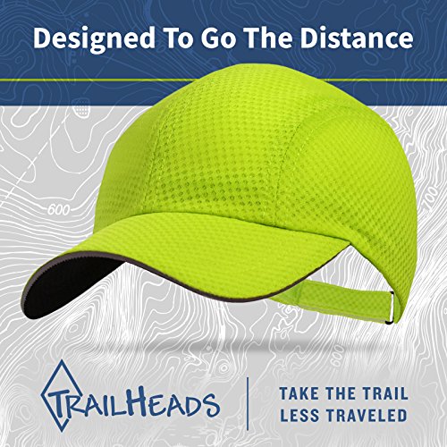 Trailheads Women's Race Day Running Cap-Performance Hat - Cool Green #TOP3