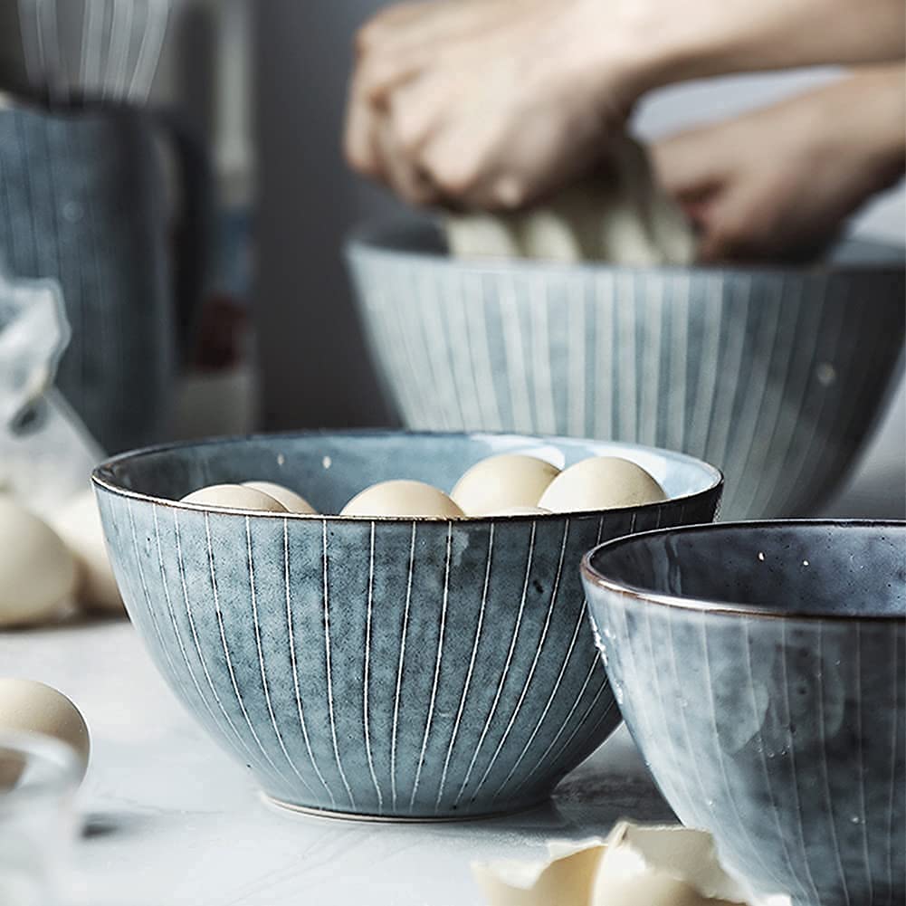 Porcelanowy zestaw zastawy stołowej w japońskim stylu, retro ceramiczna zastawa stołowa z talerzami, miseczkami i kubkami, do domu, kuchni, jadalni, bezpieczna w kuchence mikrofalowej, elegancka