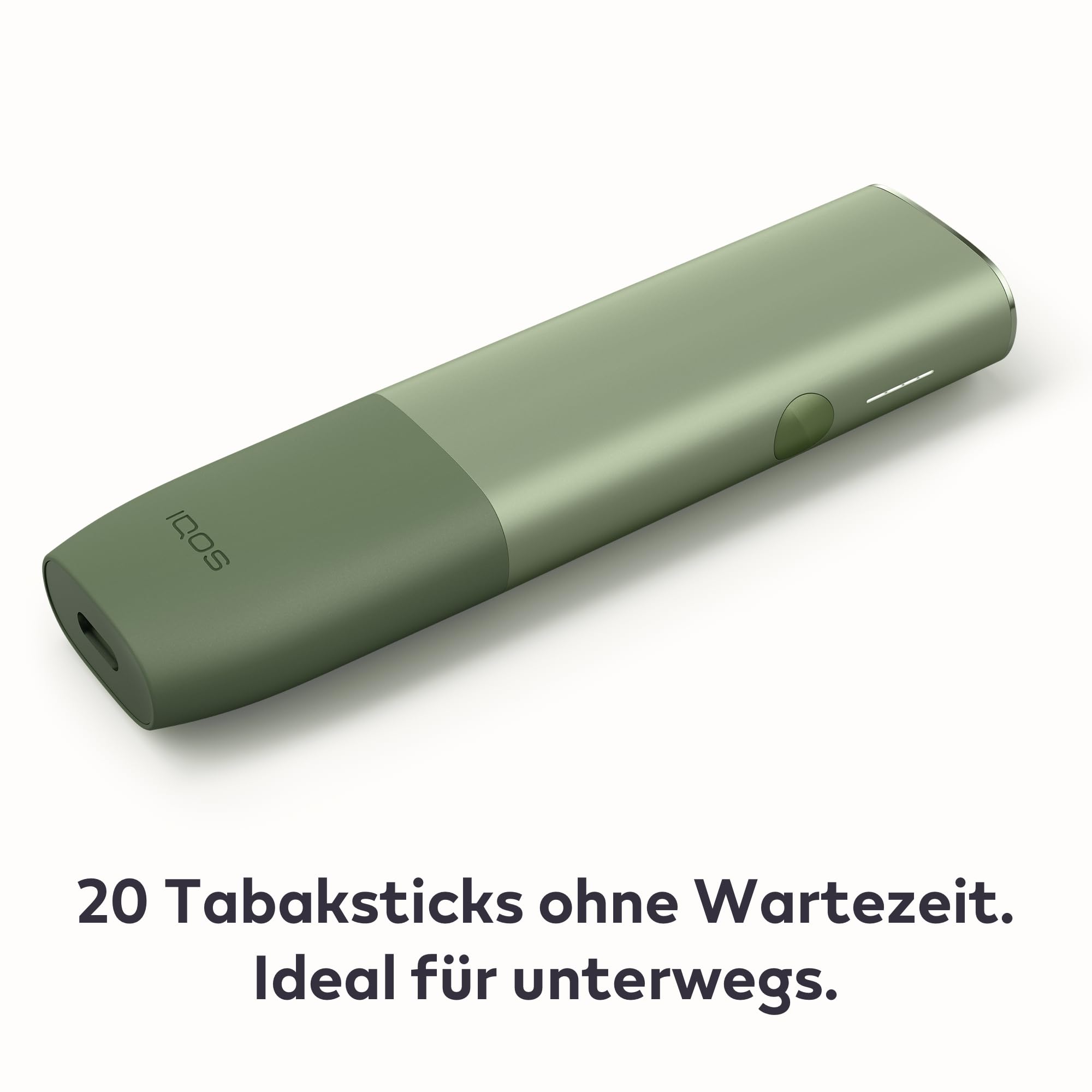 IQOS ILUMA ONE Kit Moss Green - Tabakerhitzer (in 5 Farben) - für TEREA Tabaksticks - unsere beste Alternative zur Zigarette