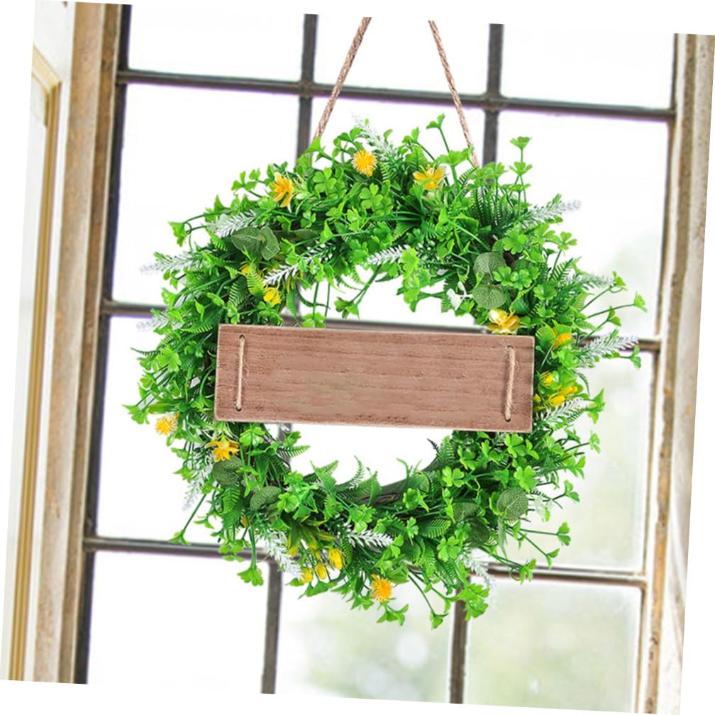Cabilock 2 Pz di decorazione cucina easter decoration decorazioni di foglie autunnali decorazione di foglie ghirlanda di foglie verdi artificiali ghirlanda sospesa pvc
