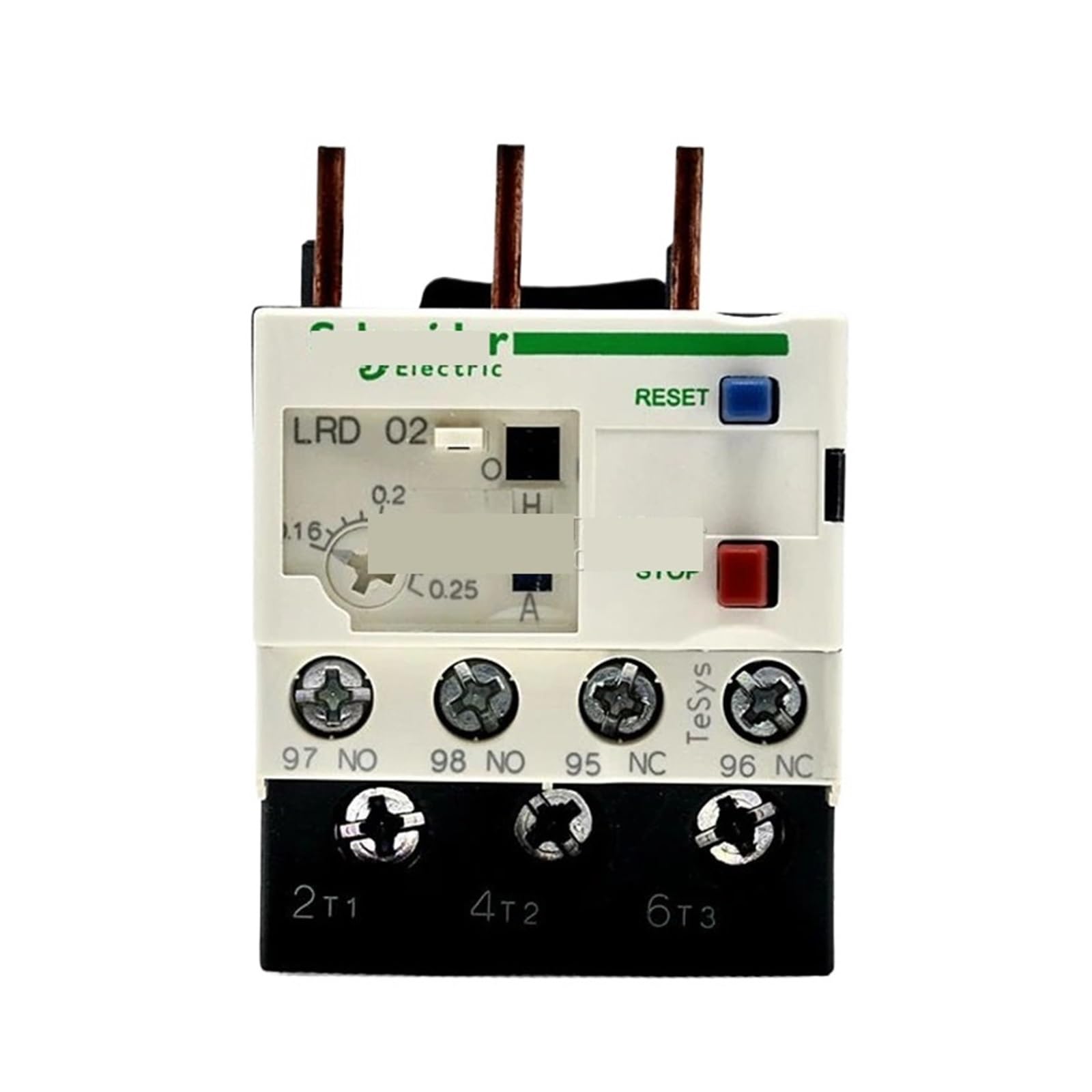 RYVEWZOOE LR-D02C Current 0.16-0.25A Thermal Overload Relay