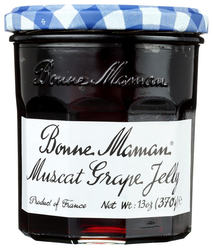 Bonne Maman Jelly, Grape, 13 Ounce (Pack of 4)