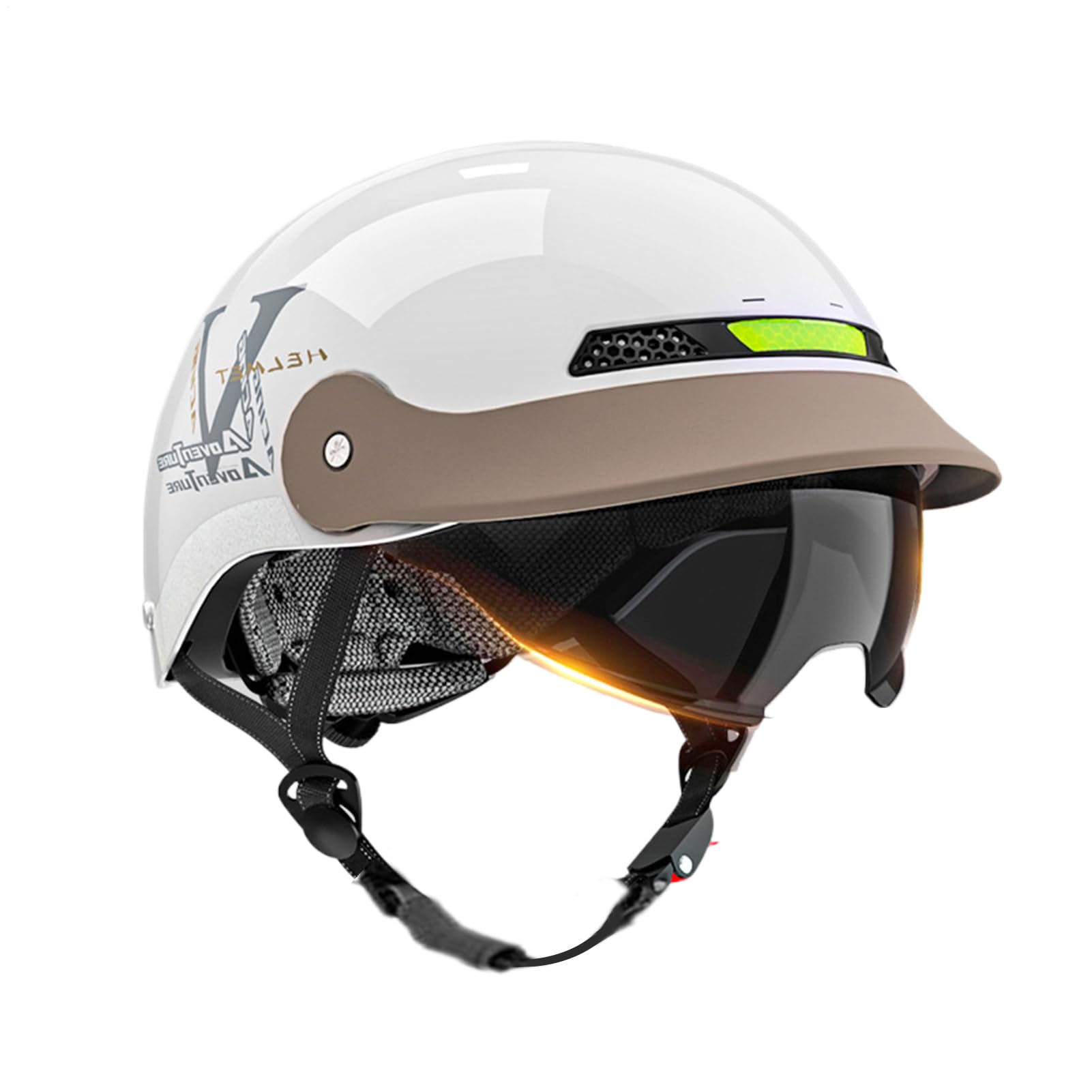 Casco de cara abierta para evitar el calor en trayectos de ciclismo 8