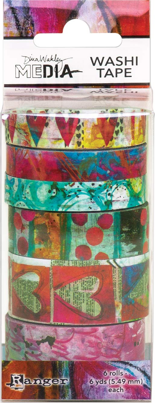 Ranger Dina Wakley Media Washi Tape-#3