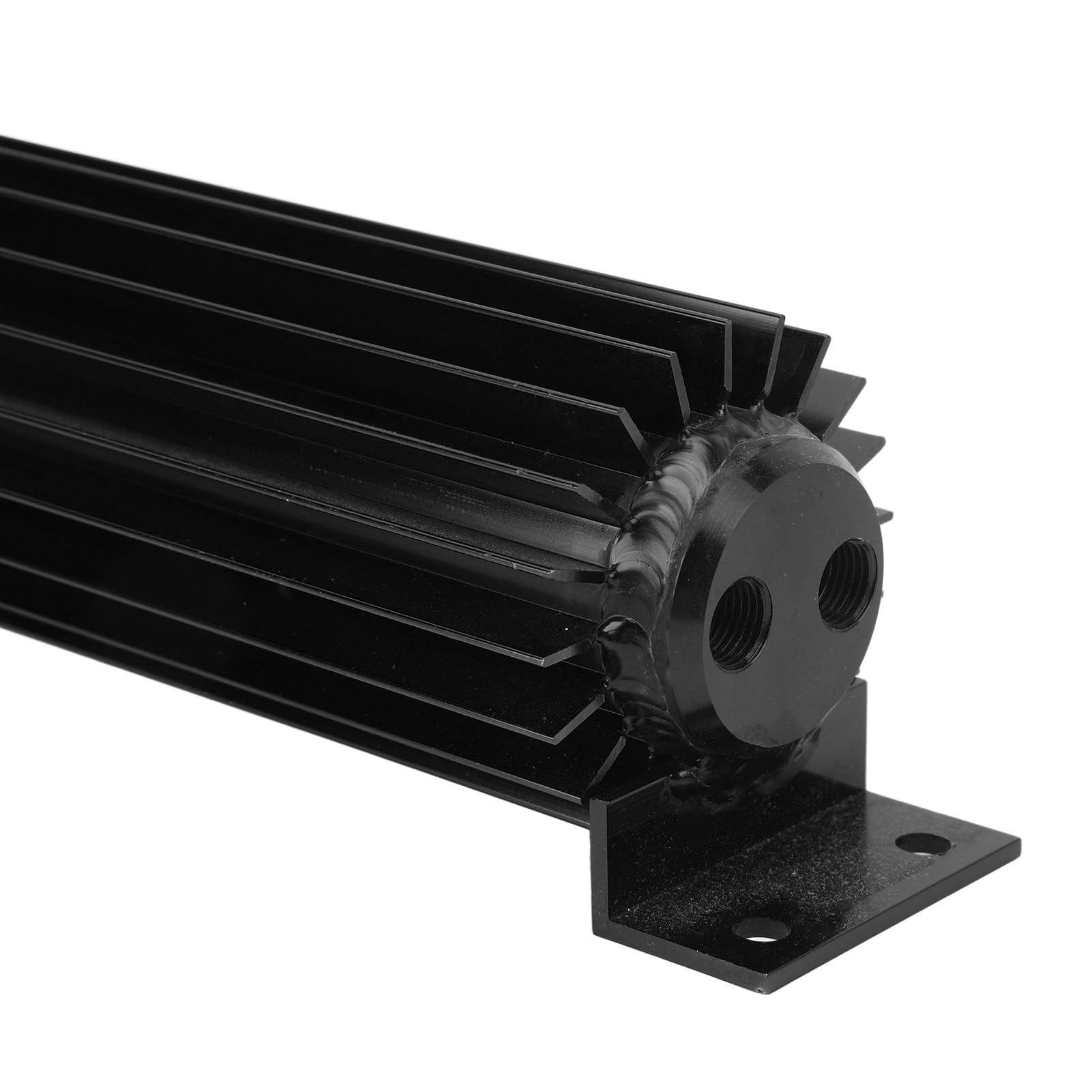 Il Dispositivo di Raffreddamento Universale per Trasmissione a Doppio Canale Raffredda in Modo Efficiente Il Fluido per Dissipatore di Calore in Alluminio Anodizzato Auto e Camion (Nero)