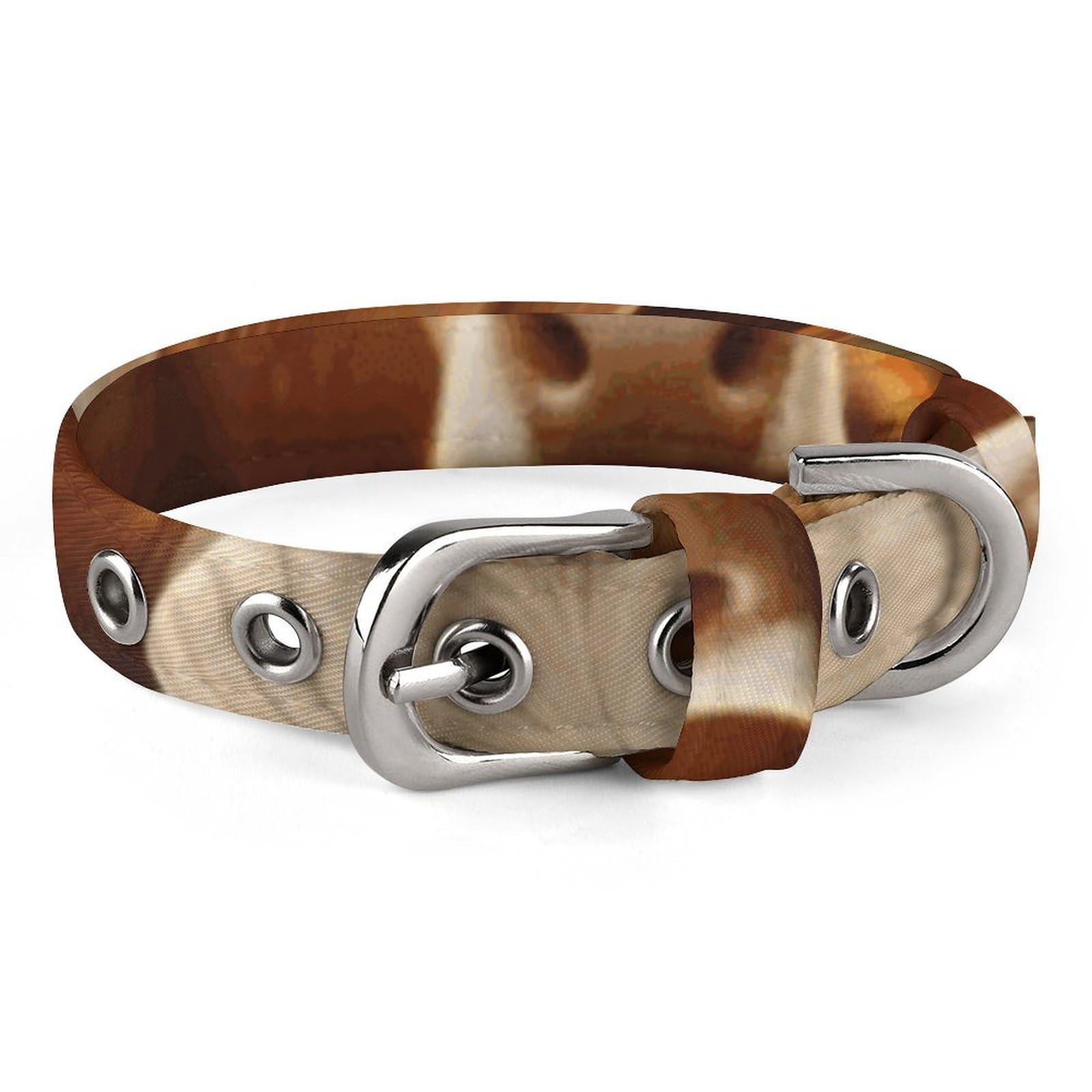 Collier réglable pour chien et chat motif vache accessoire petit chien chaton