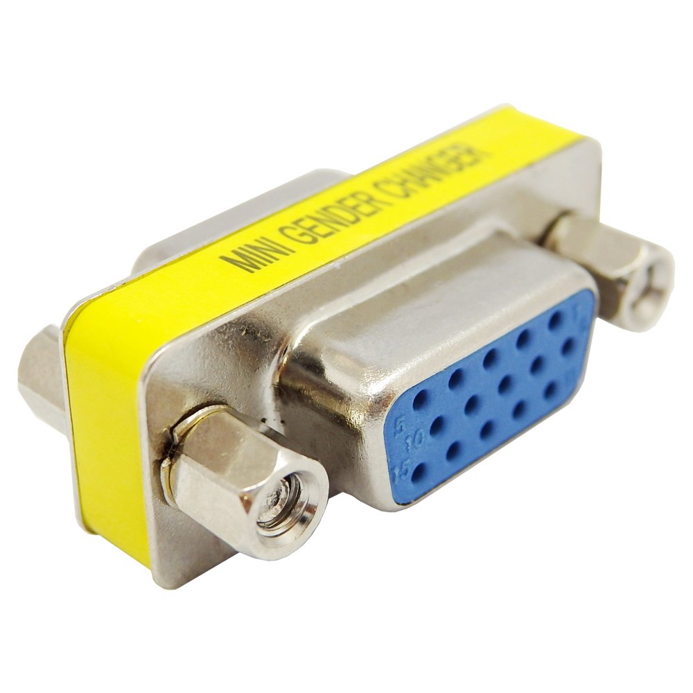 S Service SVGAF-VGAF VGA Relay Connector: VGA (Female) to VGA (Female)