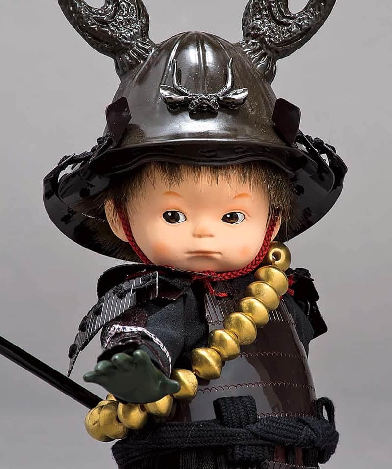 五月人形ケース飾り 6号鳴弦 – 寿鳳人形の東芸 武者人形 コンパクト 5