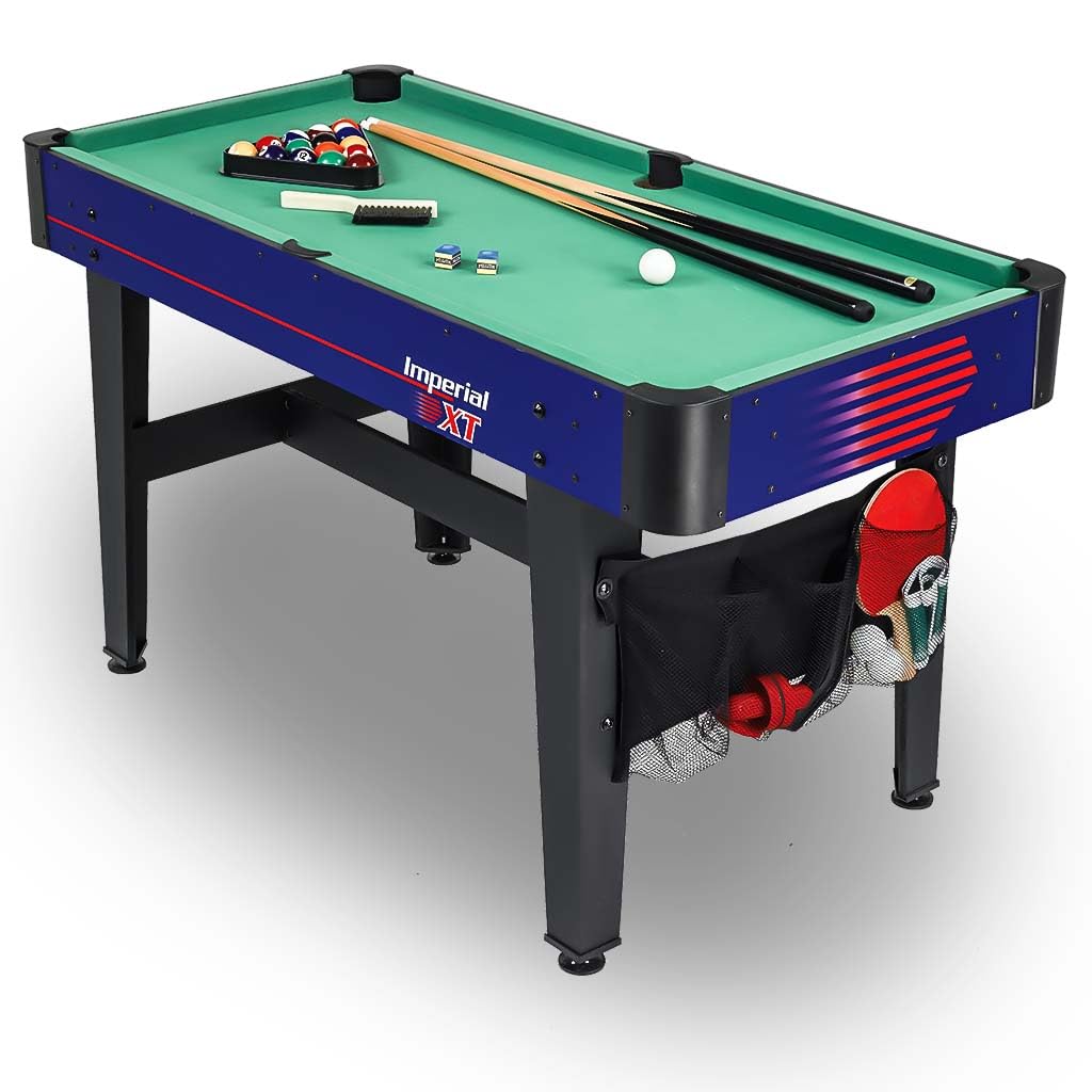 CARROMCO Imperial-XT 7in1 Tisch| Kicker, Billard, Tischtennis & mehr