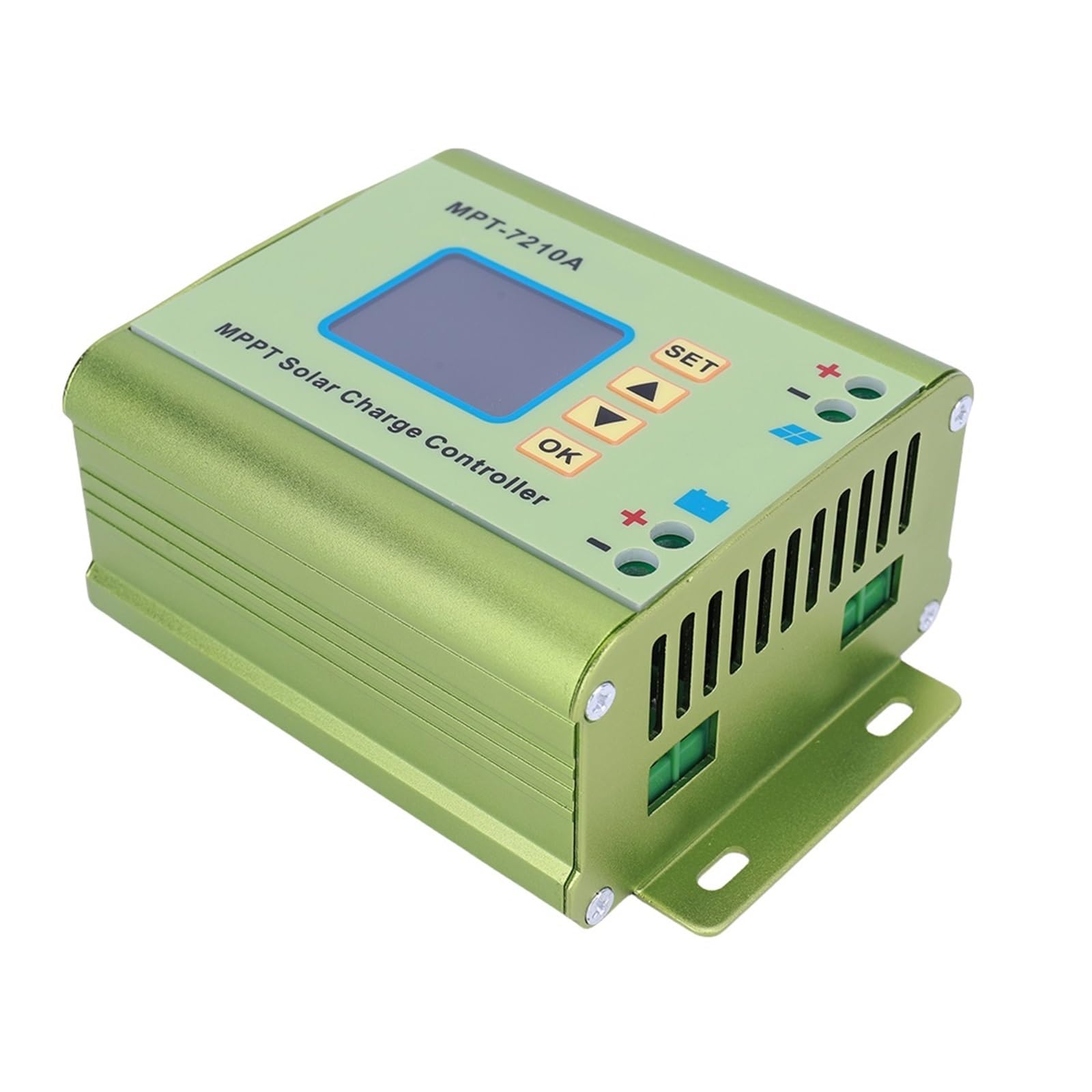 Regolatore di carica solare, Regolatore di carica digitale Boost 24-72 V con display , pannello solare, caricabatterie DC-DC