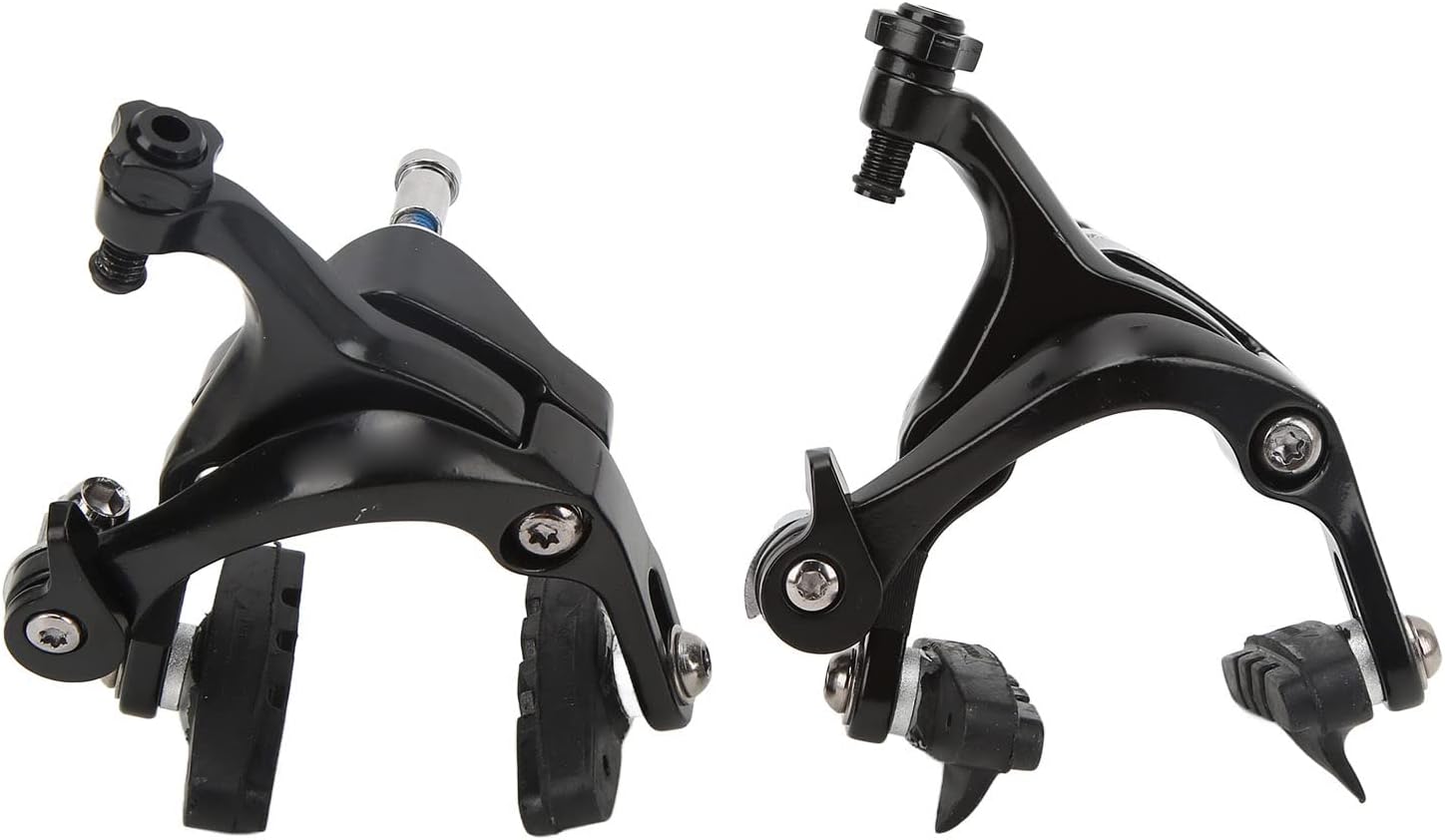 2 Pairs of C Brake Brake Arm, Aluminum Alloy Bike Caliper, Bike Brake Set, Road Bicycle C Brake Caliper Cycling Bike Front Rear Rim Brake Clamp