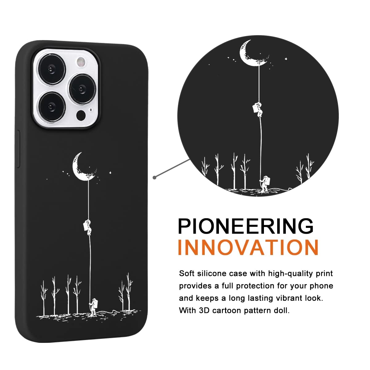 Yoedge 3er Set Handyhülle Für Xiaomi Mi 11 Lite/11 Lite 5G NE – TPU, Ultra-dünn, Mit Blütentrauben-Muster, Stoßfest