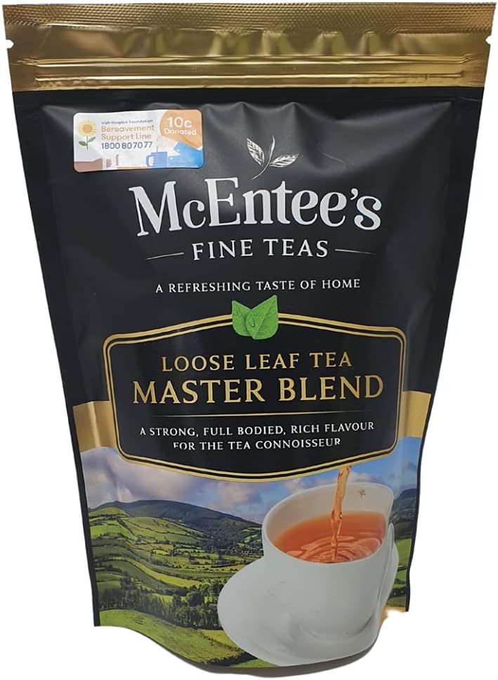 – McEntee's Master Blend Tea - 250g Bag– BLENDED BY MCENTEE'S TEA AN AWARD WINNING TEA BLENDING COMPANY