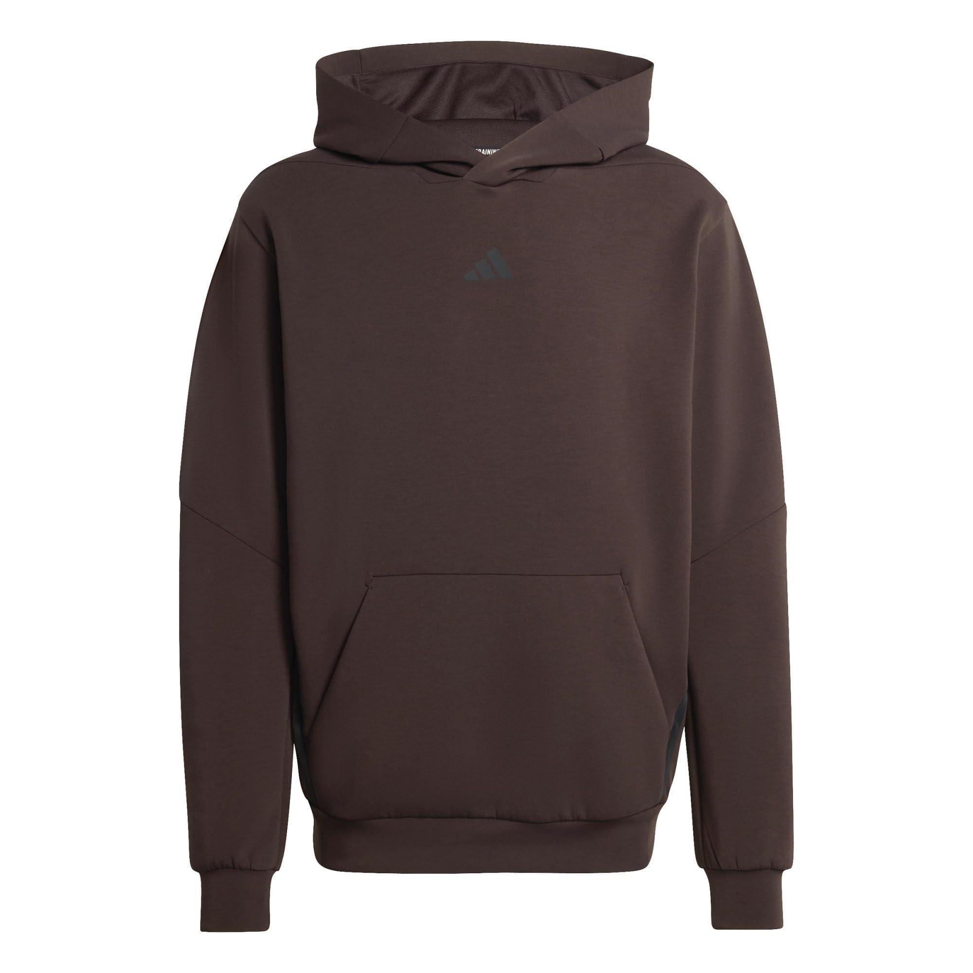 adidas Men's D4T Workout Hoodie Sweatshirt, Aurora Coffee, XXL