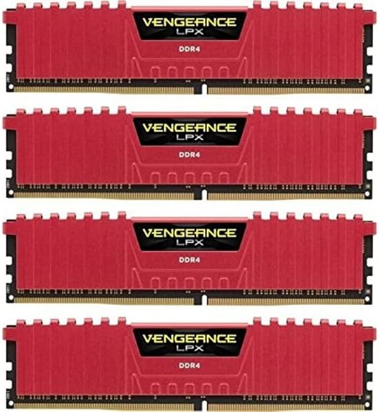 Corsair Vengeance LPX 32GB (4x8GB) DDR4 4000MHz C19 XMP 2.0 High Performance Desktop Arbeitsspeicher Kit (mit Airflow Kühlung) schwarz - 4