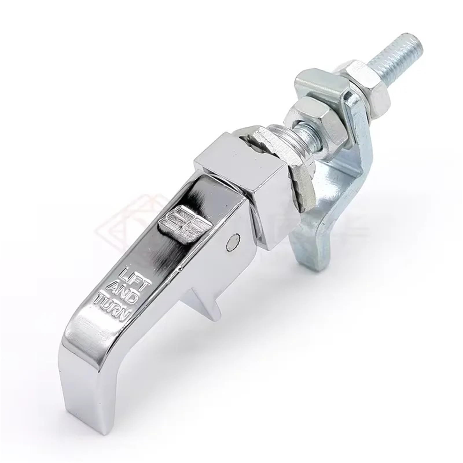 Loquet de levage rotation 360 degrés argenté compression ajustable