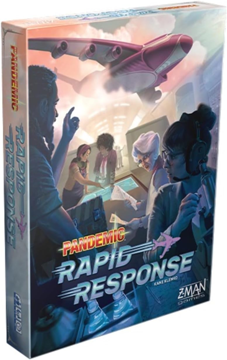 Z-Man Games | Pandemic Rapid Response | Board Game | Ages 8+ | For 2 to 4 Players | 20 Minutes Playing Time