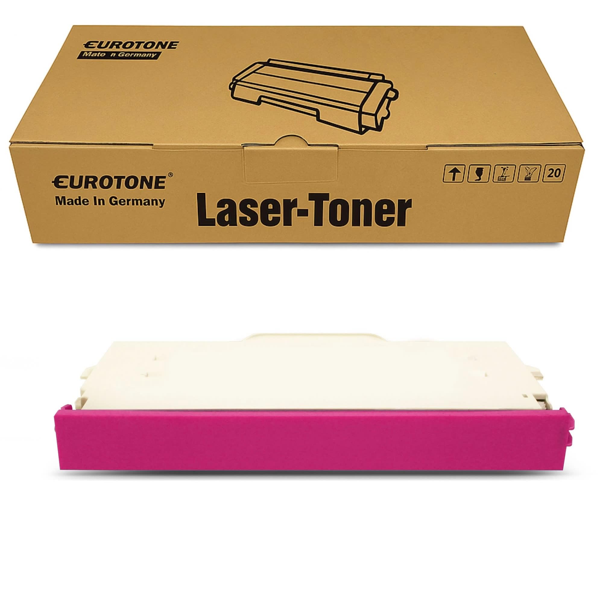 Eurotone 1 cartucho de tóner compatible con Lexmark C 500 N sustituye al cartucho de tinta 0C500H2MG rojo magenta