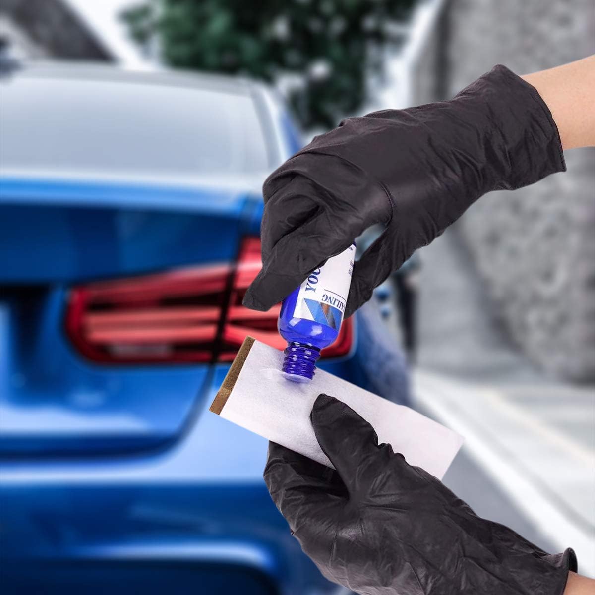 Yocisku 9H Nano Ceramic Coating Pro, Hydrophobic Gloss Shine Easy to Use Polymer Paint Protection Car Kit Last for 18 Months | Stronger Than Car Wax | Car Detailing Boat RV Motorcycle 30ML