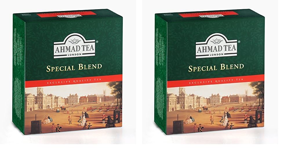 Ahmad Tea Special Blend Teabags With Tags, Count, Earl Grey, 100 Unidad (Paquete de 2)
