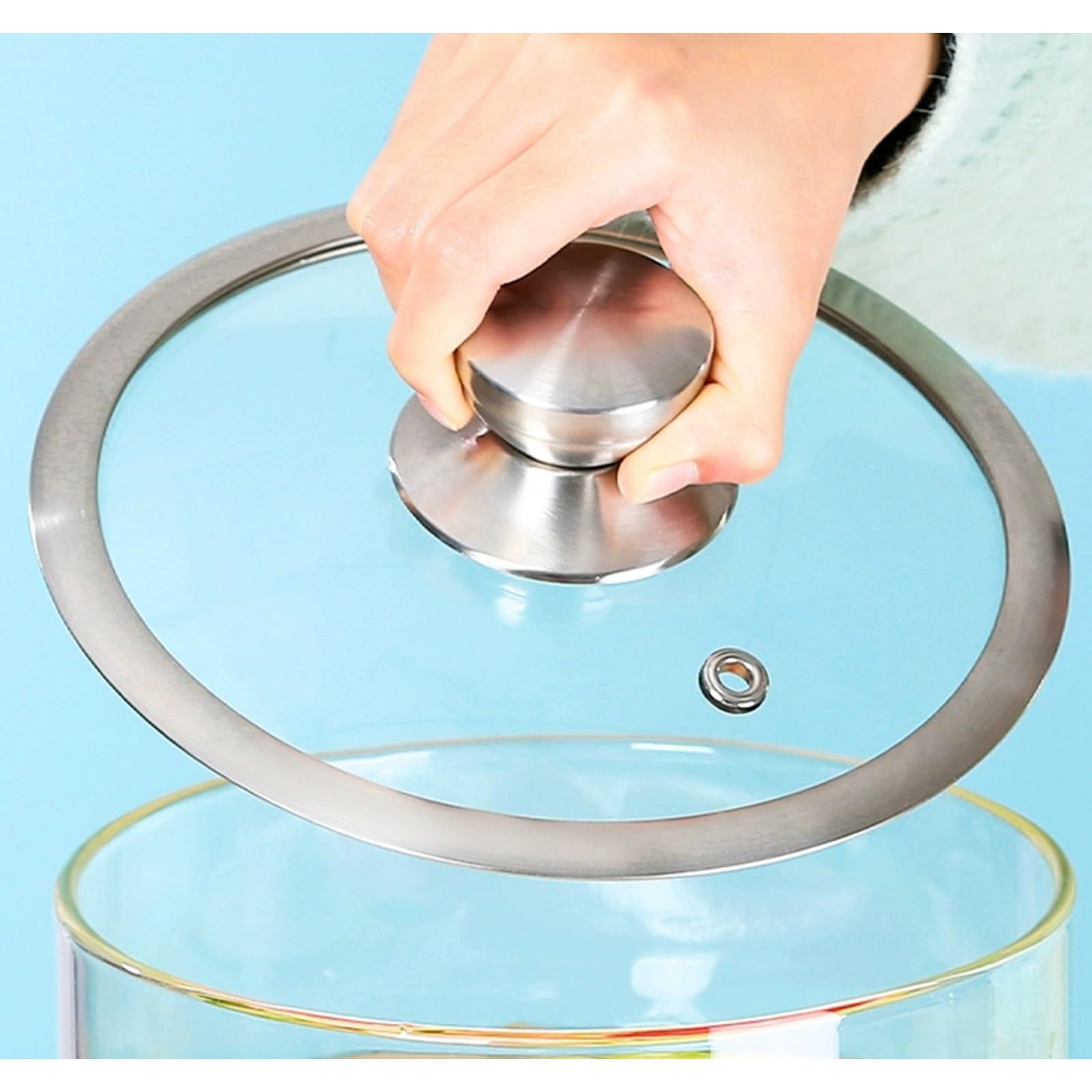 Dispensador de bebidas de vidrio con soporte, capacidad de 2.3 galones para bebidas frías y calientes, perfecto para fiestas y eventos