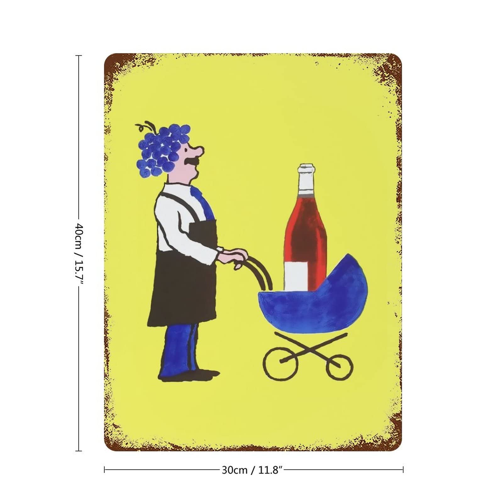 Amazon.co.jp: ブリキ看板 レイモン・サヴィニャック 金属ポスター