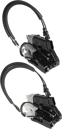 SCITOO Actuadores eléctricos para cerradura de puerta delantera derecha+pestillo de puerta trasera derecha de repuesto para Hyundai Tucson