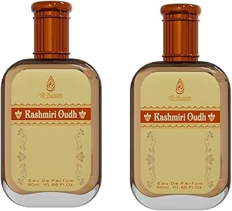 Kashmiri Oudh Eau De Parfum for Men & Women - Pack of 2 (50ml Each) | EDP Perfume | Long Lasting & Luxury Fragrance