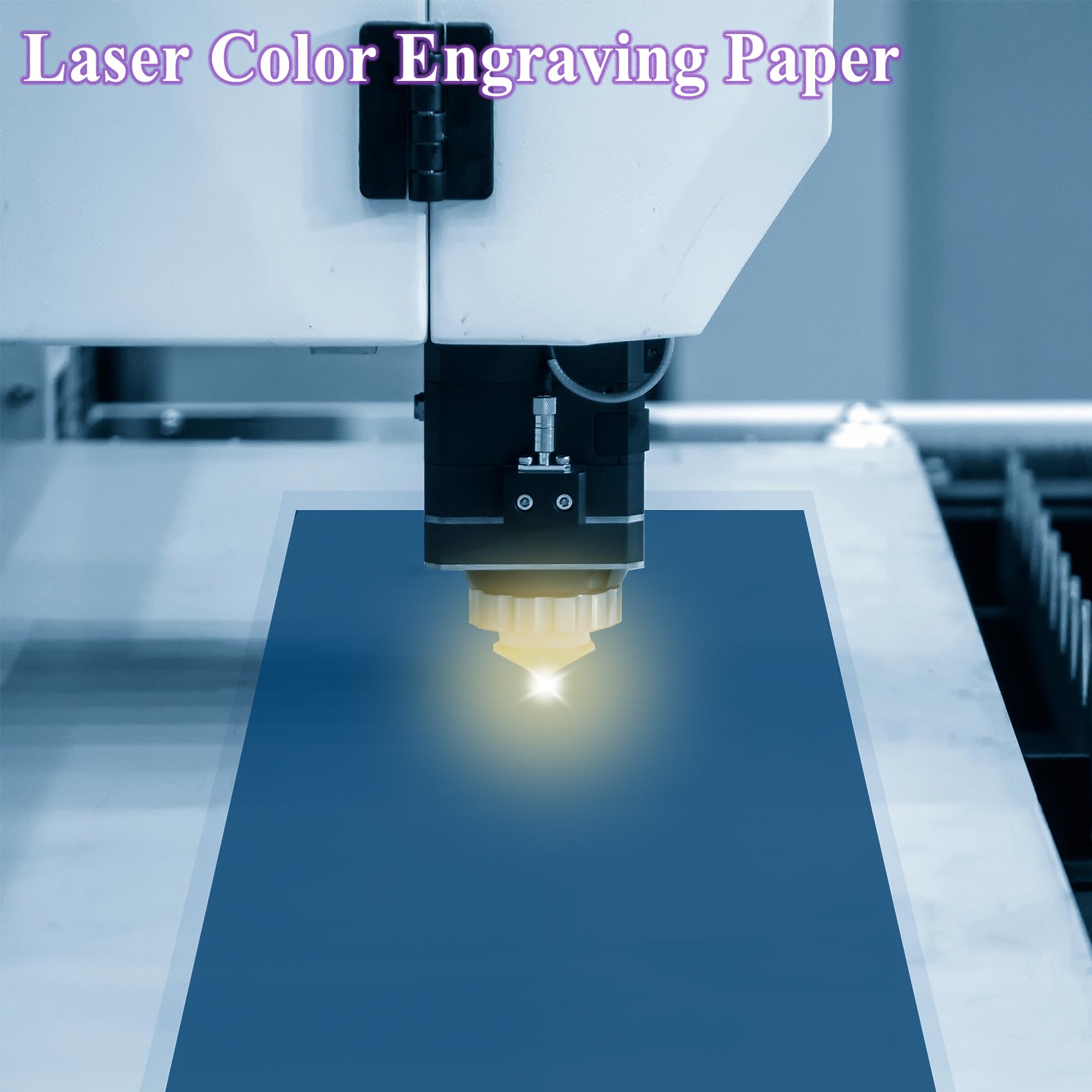 5 Stück Lasergravur-Markierungs-Farbpapier, 39 X 27 Cm, Schwarz, Graviertes Markierungspapier für Glas, Metall, Keramik, Heimwerkerhandwerk