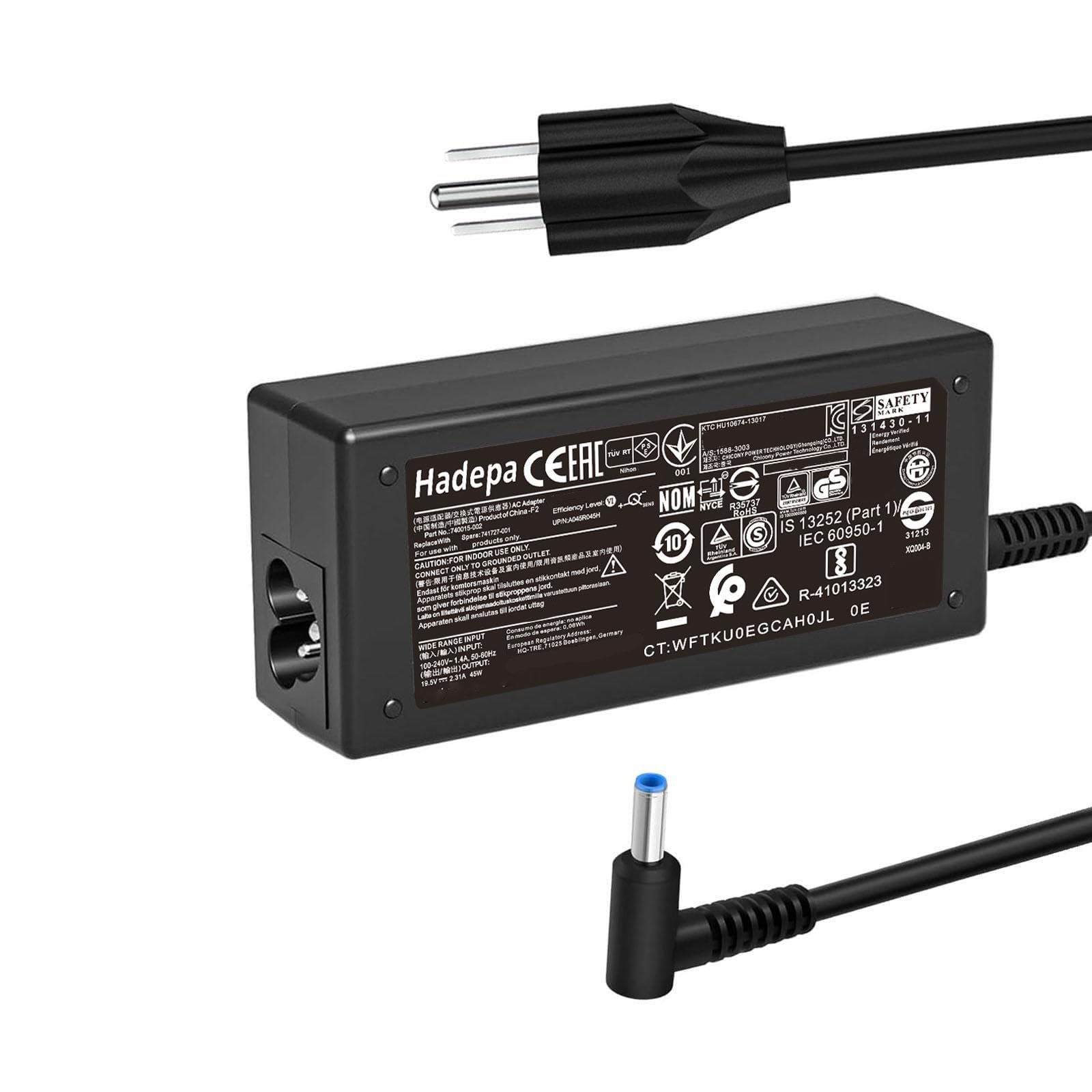 Amazon.com: 45W 19.5V 2.31A 741727-001 L25296-002/001 Laptop