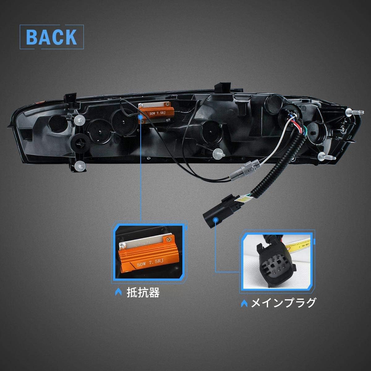 Amazon | VLAND シボレー カマロ テールランプ SS gen6 LT RS SS