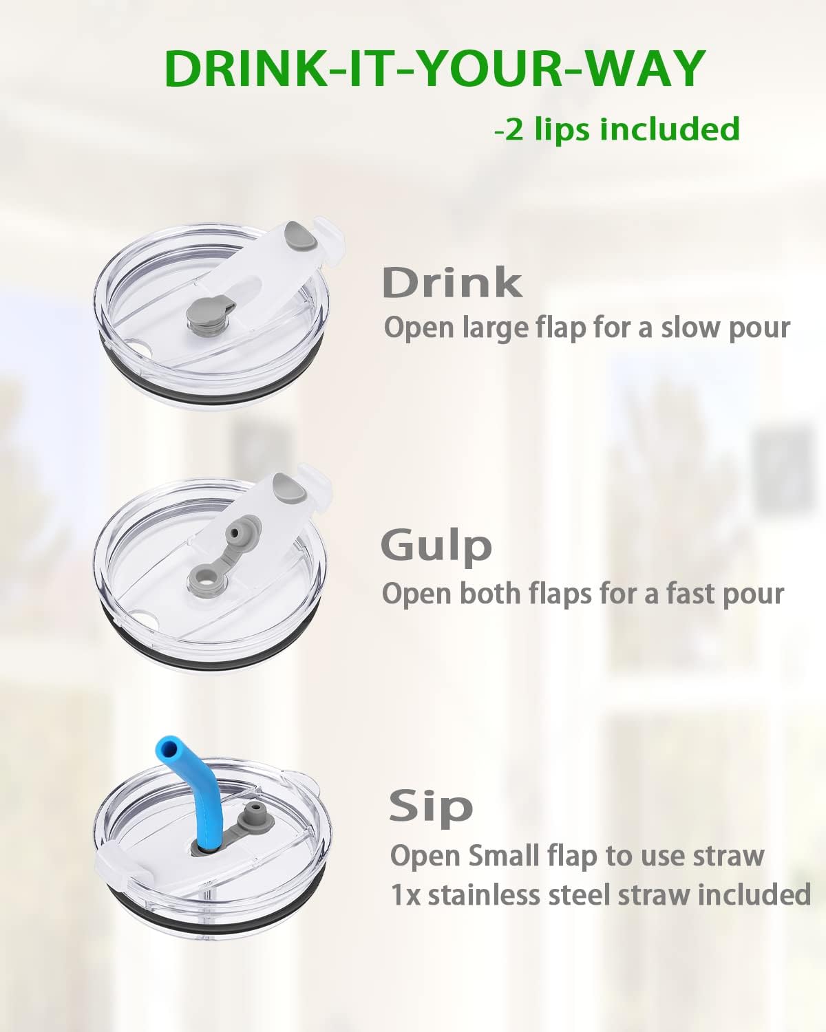 Zenbo 50 oz Mug Tumbler – Stainless Steel Vacuum Insulated Mug with Handle,Lid and Straw,Keeps Drinks Cold up to 36 Hours – Sweat-Proof Body, Dishwasher Safe - Image 3