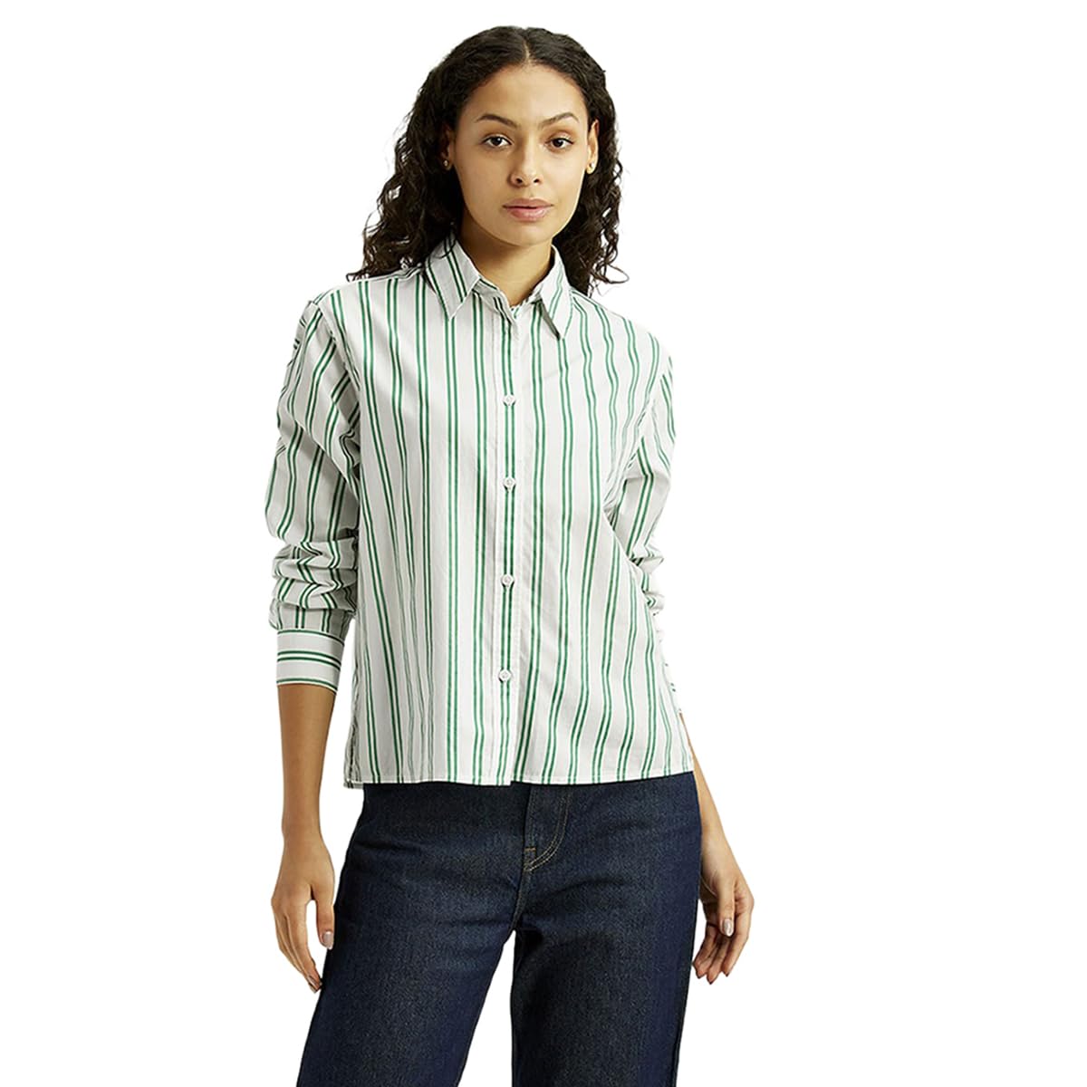 levi's Women's Striped Relaxed Fit Shirt-picture-11
