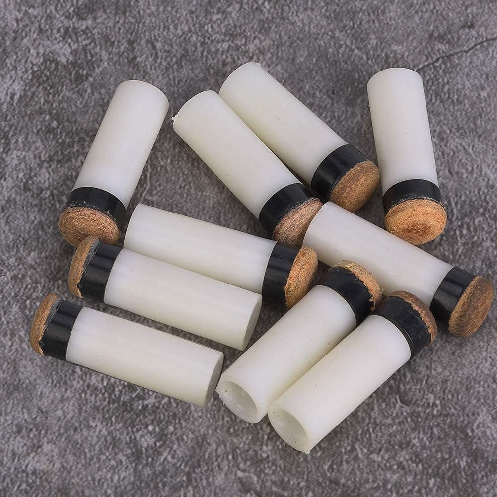Vbest life Pack de 10pcs Snooker Tip Billiards Cue Tips, Pool Cue Pole Tip Rod Stick Replacement Part for Pool Cues & Snooker(12mm) Fournitures de Billard Vbest life Pack de 10pcs Snooker Tip Billiards Cue Tips, Pool Cue Pole Tip Rod Stick Replacement Part for Pool Cues & Snooker(12mm) Fournitures de Billard
