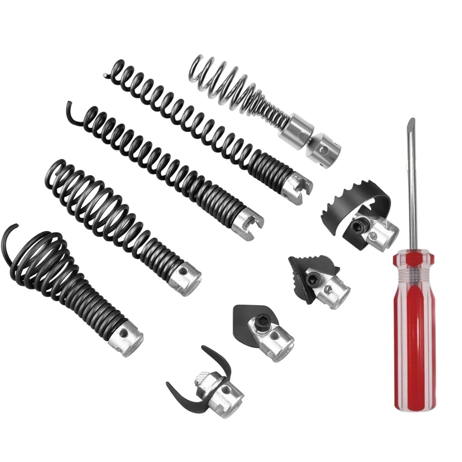 52812 T-230 2\" Heavy Duty C-Cutter Drain Cleaning Auger For Ridgid Sectional Cables C-4 C-6 C-7 C-8 & C-9, Compatible With Drain Cleaning Machines K-40 K-45 K-50 K-3800