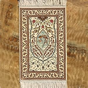 RUG Fangcunjinxiu Turkse stijl Hand-geknoopt tapijten Perzisch zeilboot schilderij tapijt Ouzyu (Size : 30x45cm)