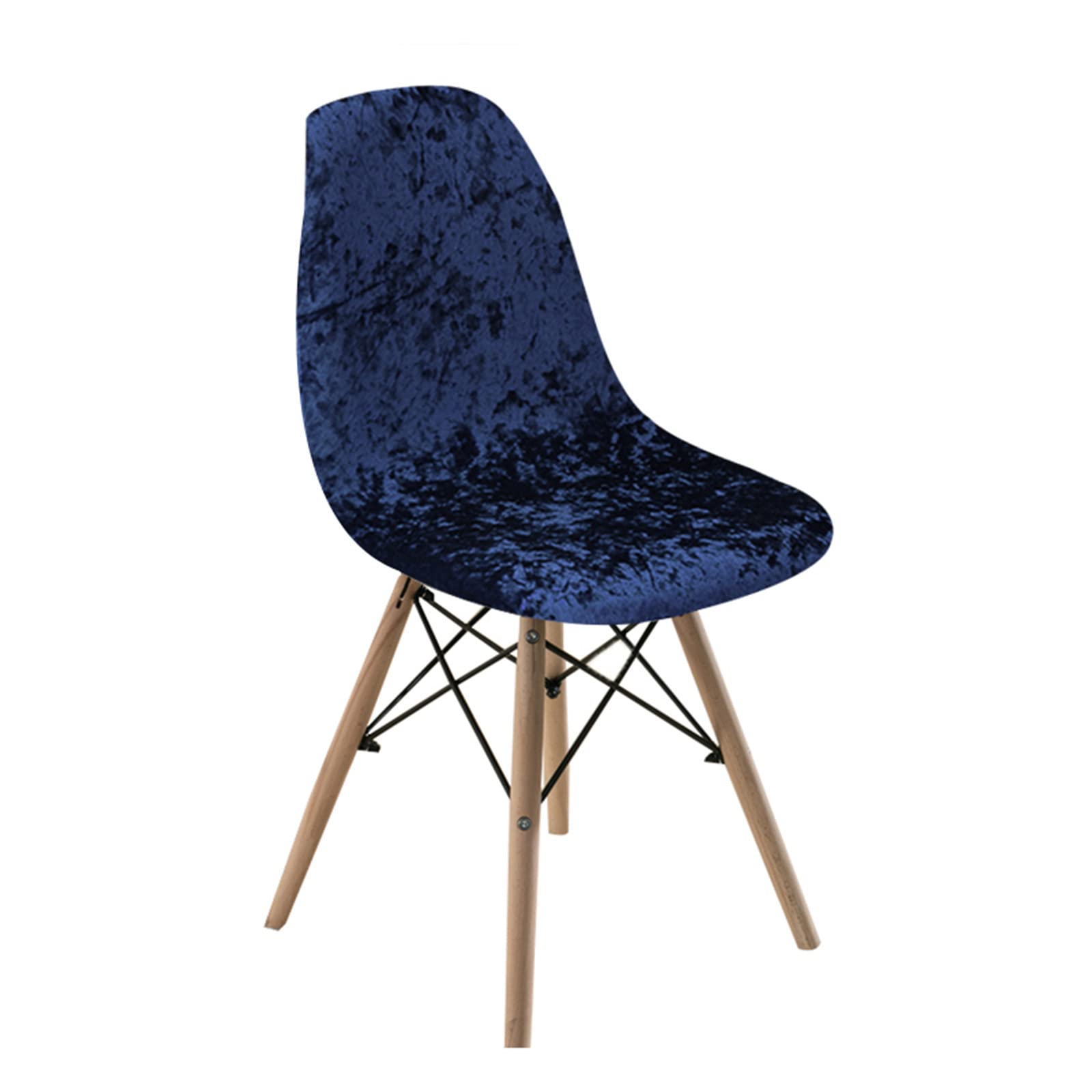 Housse de chaise velours blanc pour illuminer vos repas de famille dans la cuisine