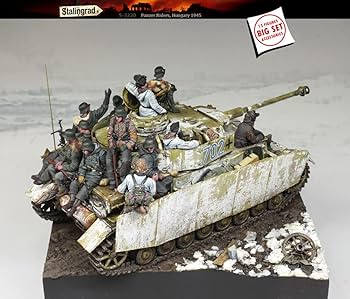 wolf 1/35 ドイツ国防軍戦車兵 ハンガリー 1945 WWII ドイツ パンツァーライダーズ ハンガリー1945 独戦車兵と車