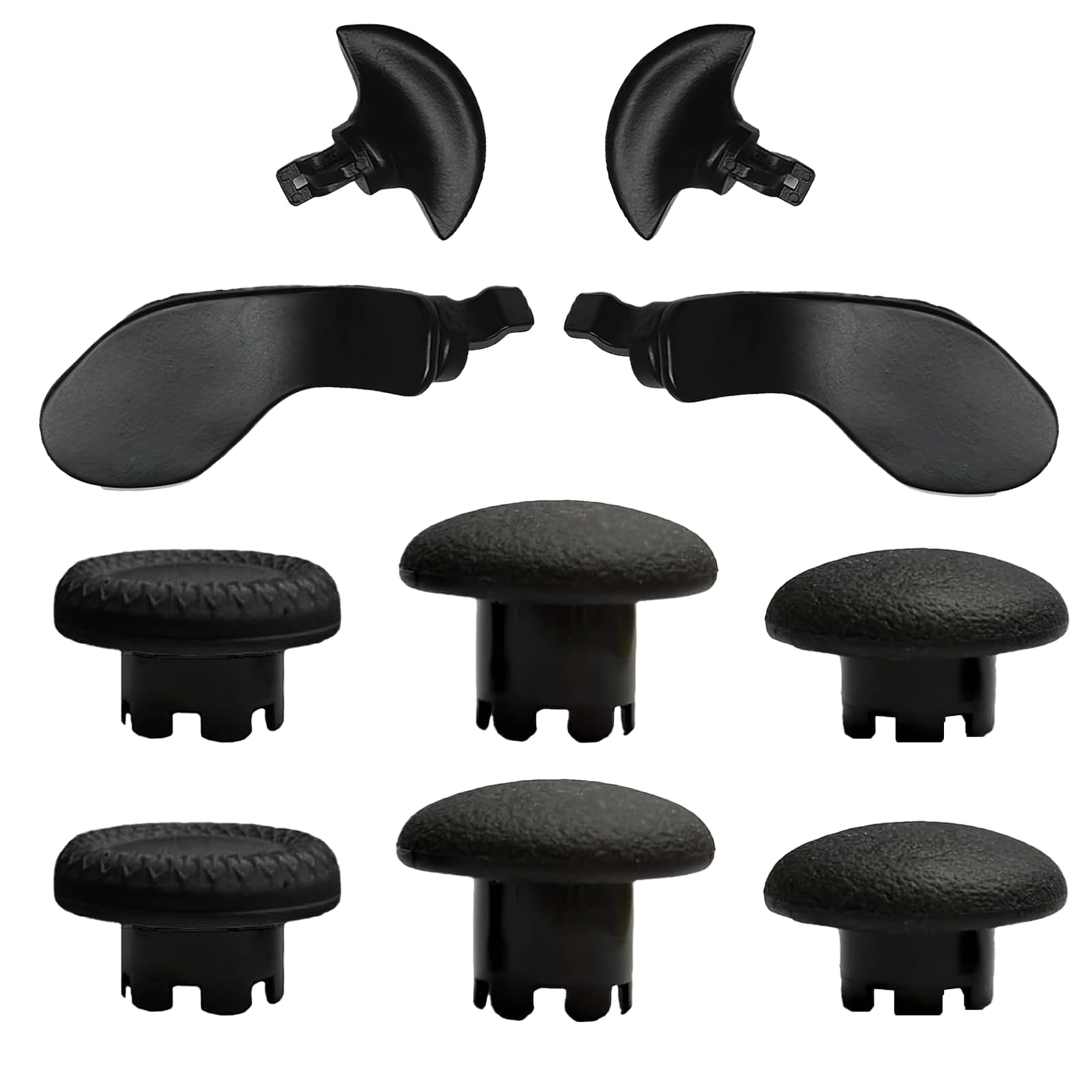 10 in 1 Metal Back Paddles Replacement for PS5 Dualsense Edge Controller Swappable Thumbsticks Analog Joysticks Kits Replacement