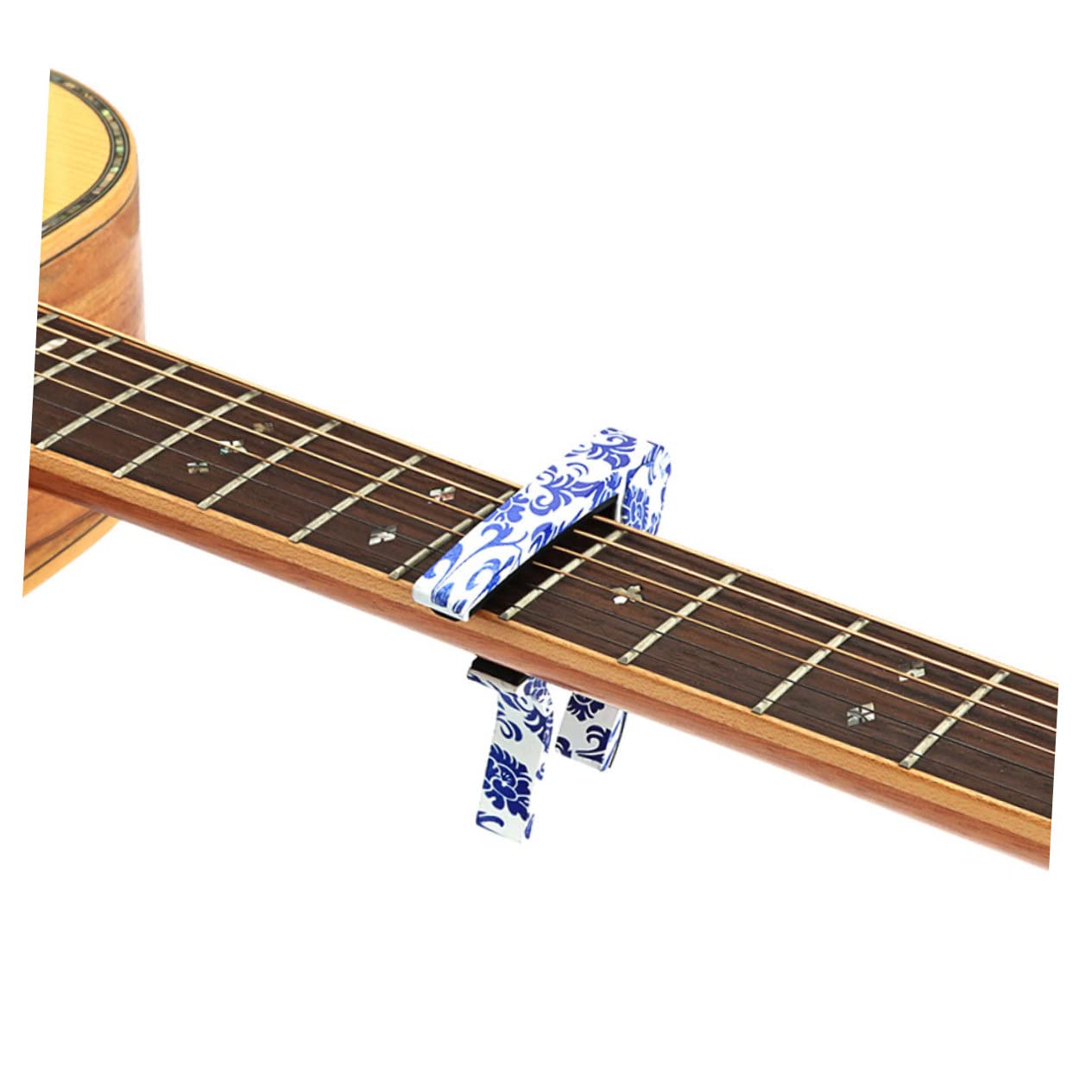 Yardwe 4 Piezas cejilla de guitarra accesorio de guitarra s electricas capo acústica bajo cejilla electrica accesorios de Metal