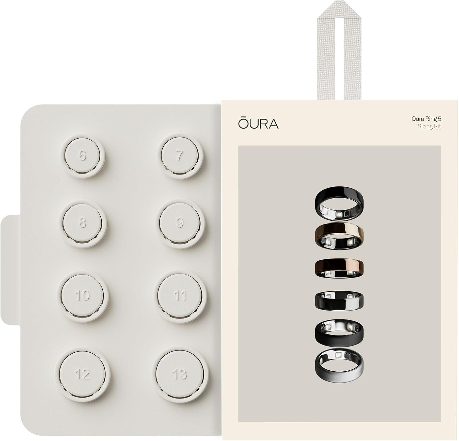 Oura Ring 5 Sizing Kit –...