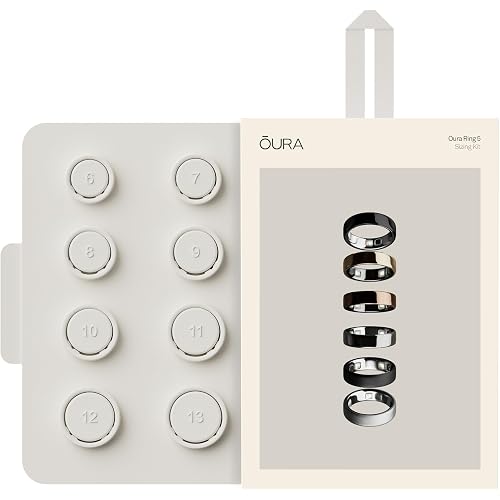 Oura Ring 5 Sizing Kit - Size Before You Buy Oura Ring 5 - Unique Sizing, Not Standard Ring Sizing - Receive Amazon Credit for Oura Ring 5 Purchase