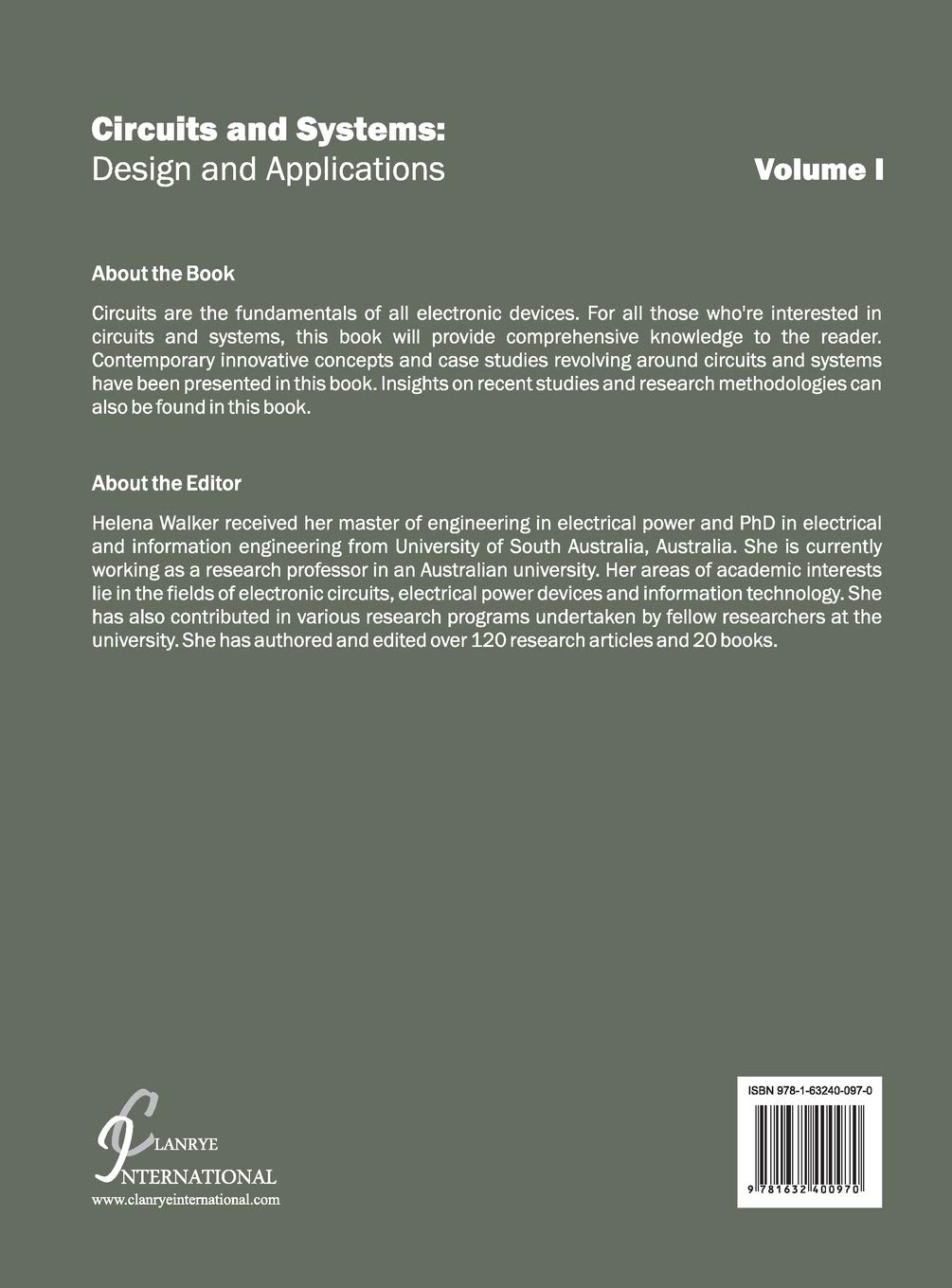Circuits and Systems: Design and Applications (Volume I): 1