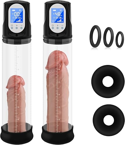 Bomba de pene juguetes sexuales para hombres, bomba de ampliación de pene eléctrica, bomba de vacío para pene para aumentar el pene sexual