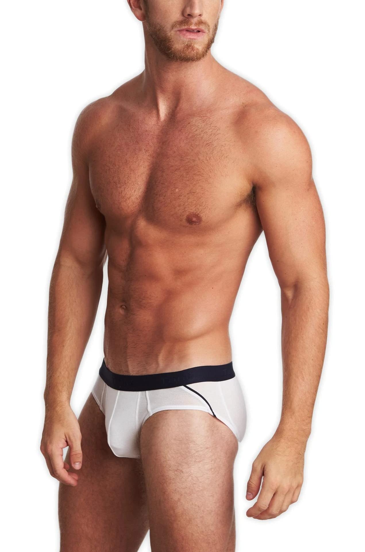 Tani USAMen's SilkCut Hip Brief, Lightweight Comfortable