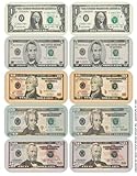 Eureka Banner Stickers, Paper Currency, Package of 80 (682005)