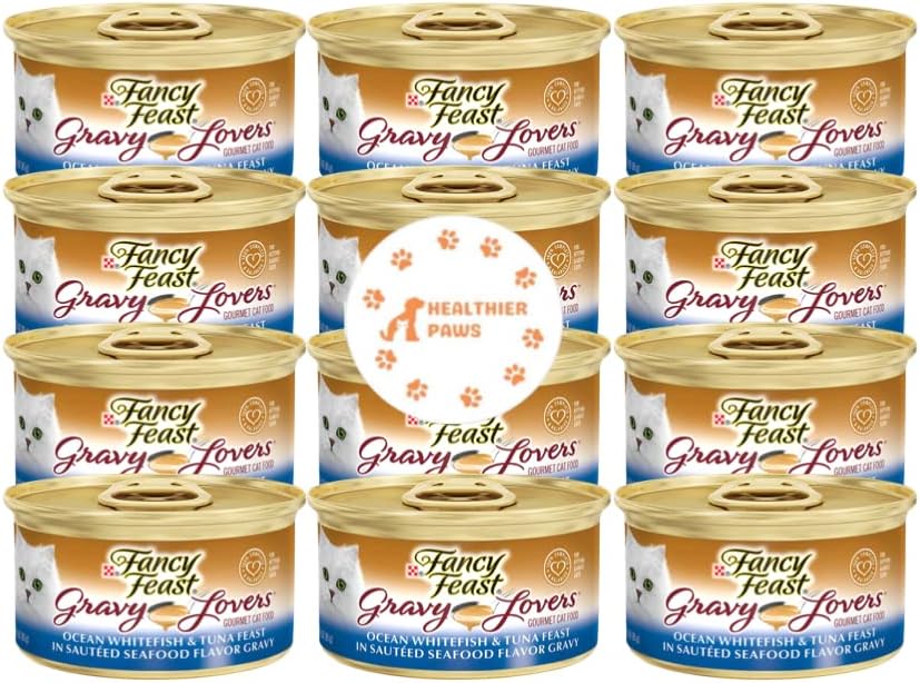 Fancy Feast Gravy Wet Cat Food, Gravy Lovers Ocean