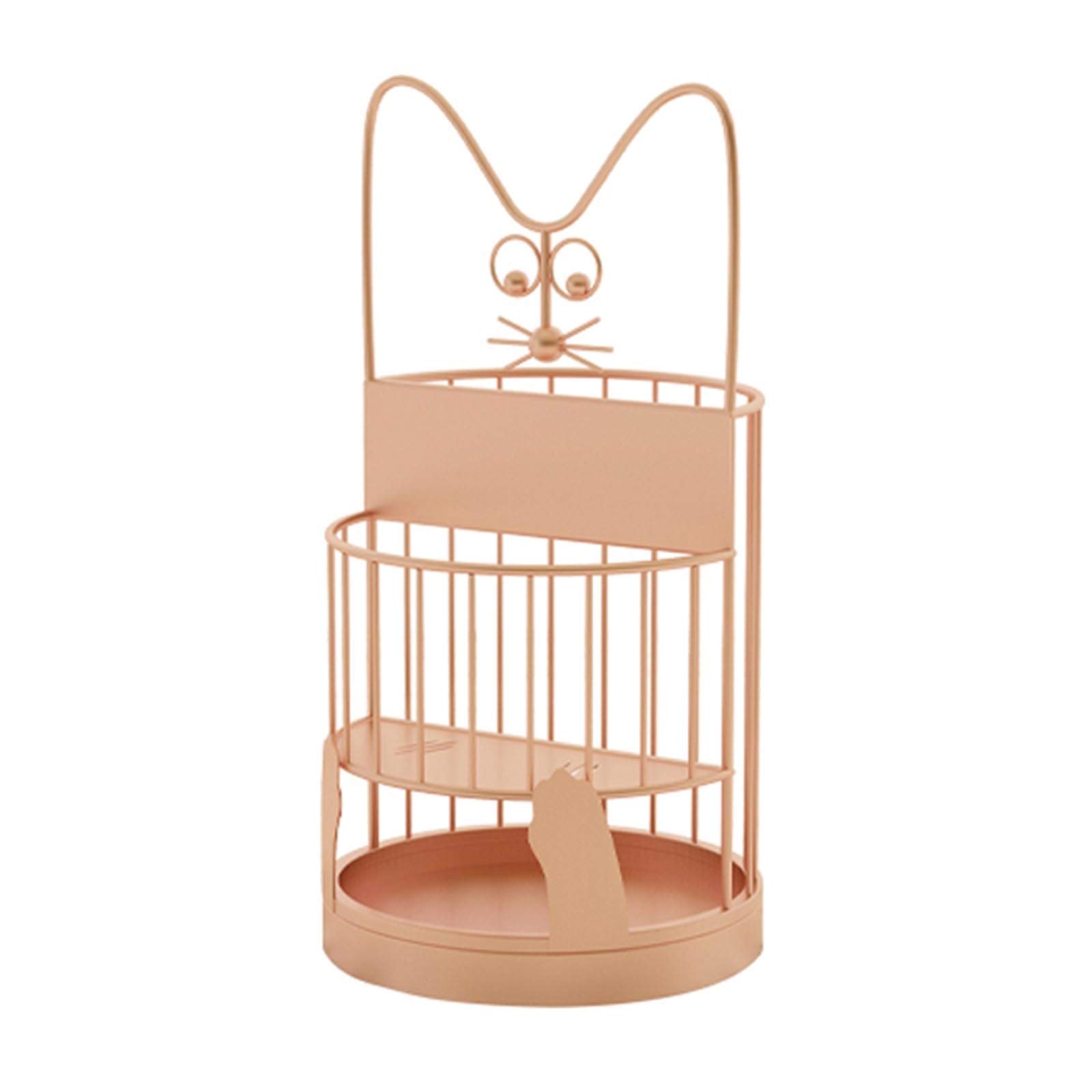 Porte-parapluie rose pour décoration de porte d'entrée moderne