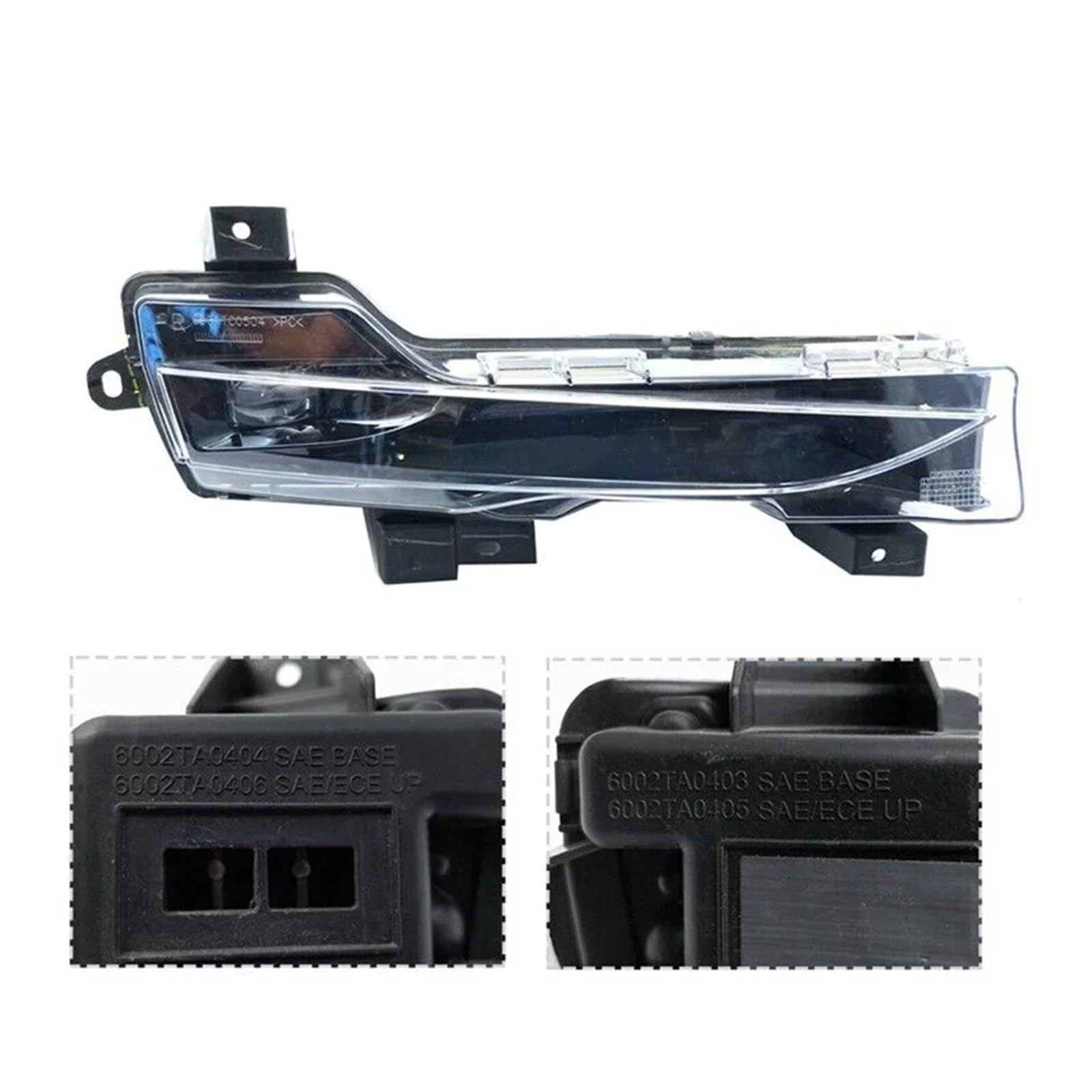 Luz Antiniebla Delantera LED DRL Para Coche, Lámpara De Conducción Para Tesla Para Modelo Para 3/Y 2017 2018 2019 2023 Versión Europea, Sin Ámbar Luz Antiniebla